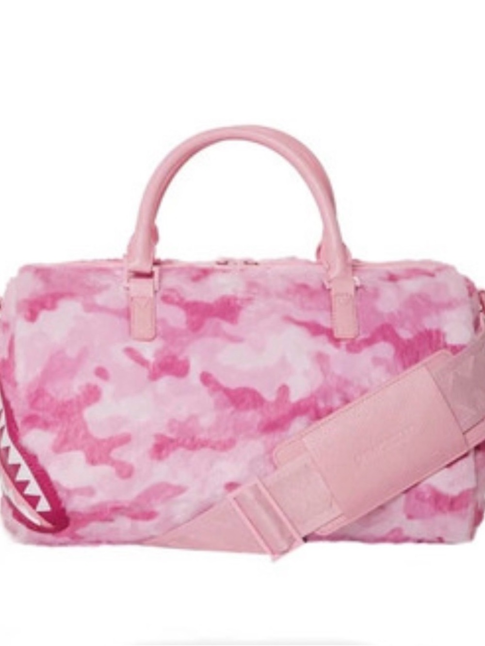 Sprayground Furrroucious in Pink Mini Duffle